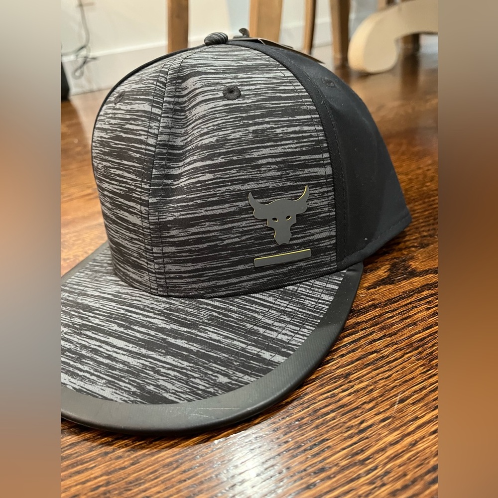 Under Armour hat. The Rock Collection